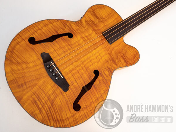 Akustik Acoustic Bass Aria FEB-F2/FL 2021 - Natural Full Scale Fretless