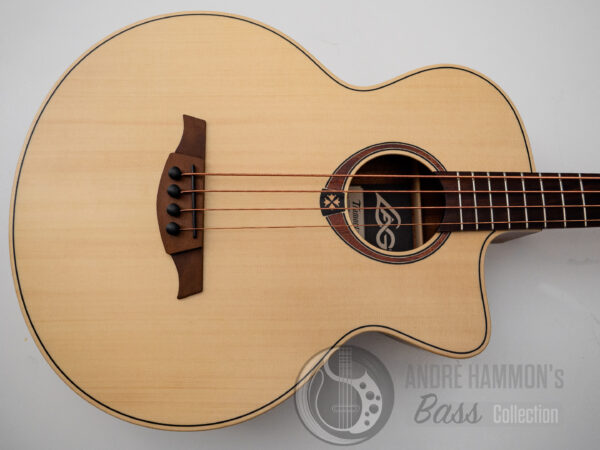 LAG Tramontane T177 BCE, Natural 4-String