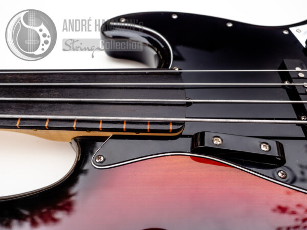 Fender AM Jazz-Bass Sunburst Ebony Fretless 2006