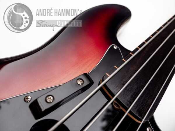 Fender AM Jazz-Bass Sunburst Ebony Fretless 2006