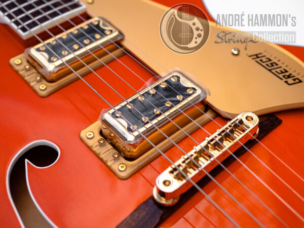 GRETSCH G5422TG Holow Body Tremolo Gold - Orange Stain
